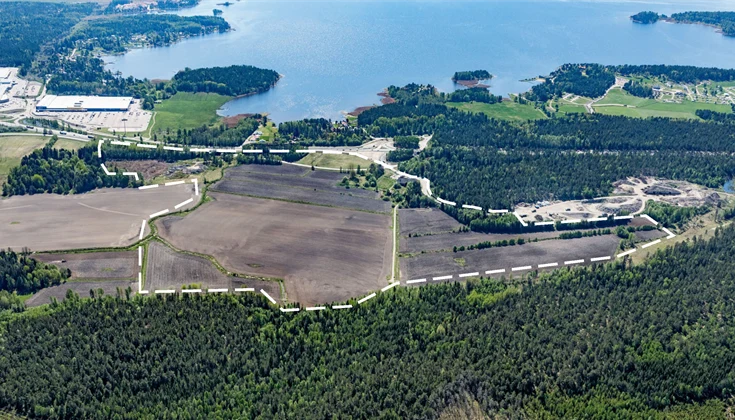 Planområde -Västra Eriksberg