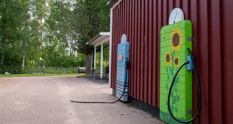 Stodene förskola tankstation