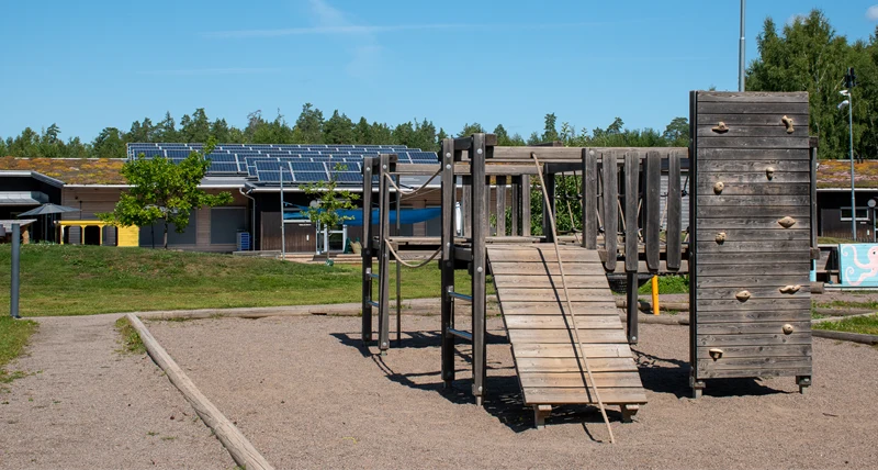 Alsters förskola klätterställning