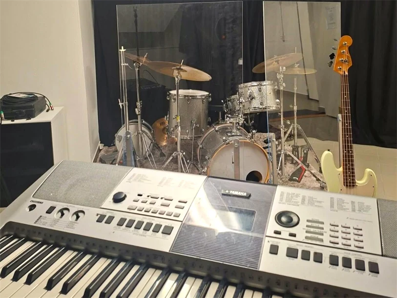 Instrument i en replokal