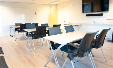 Utbildningslokalen Varm zon.