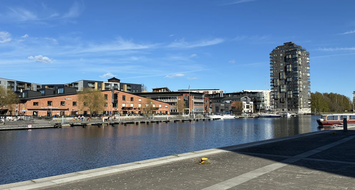 Gästhamnen i Inre hamn Karlstad