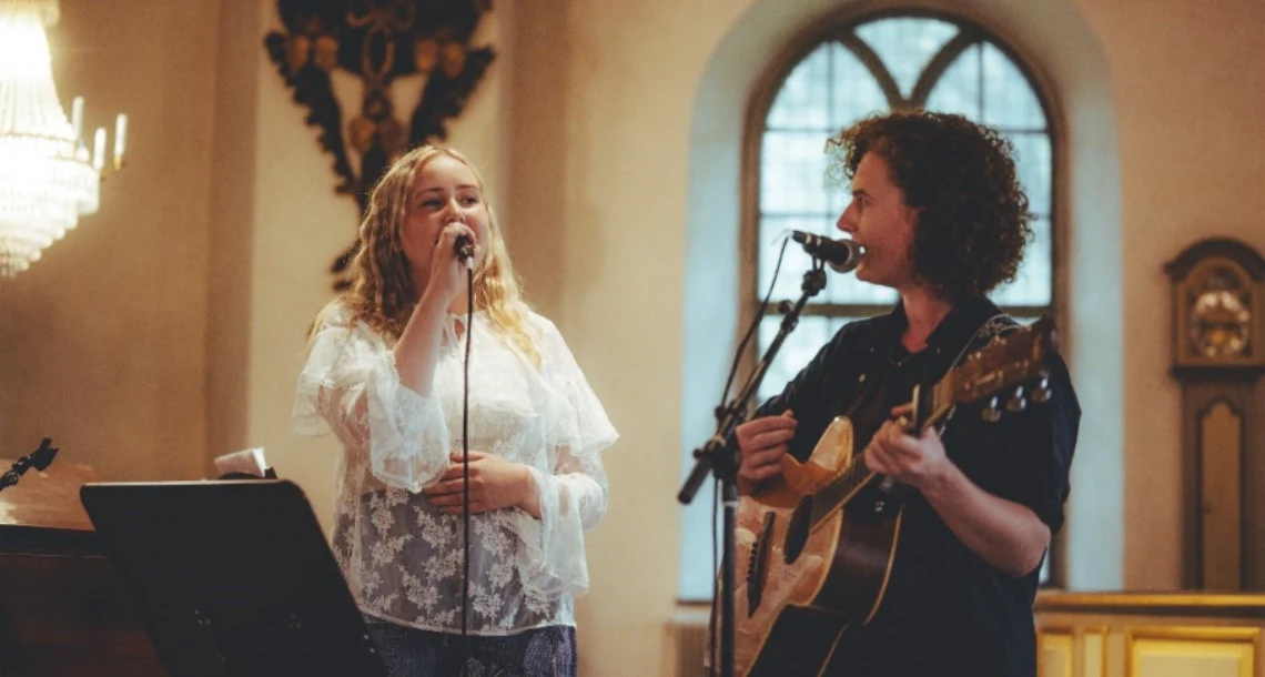 Bild på Lina och Lis