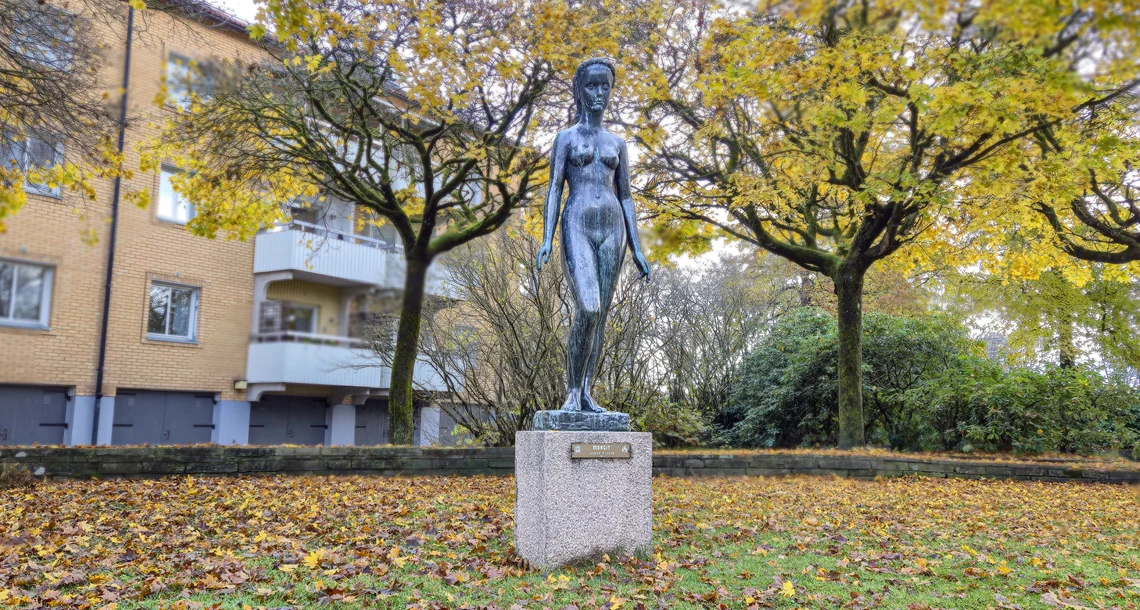 Konstverket Margit av Gunnar Nilsson