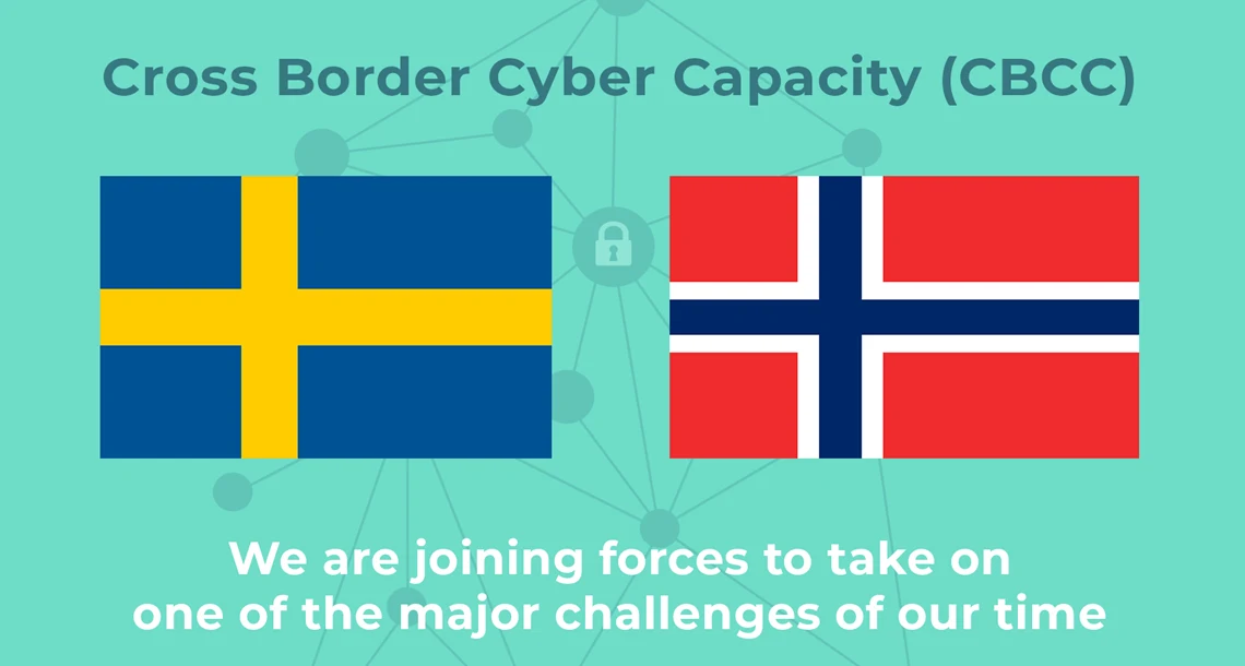 Sverige och Norges flagga