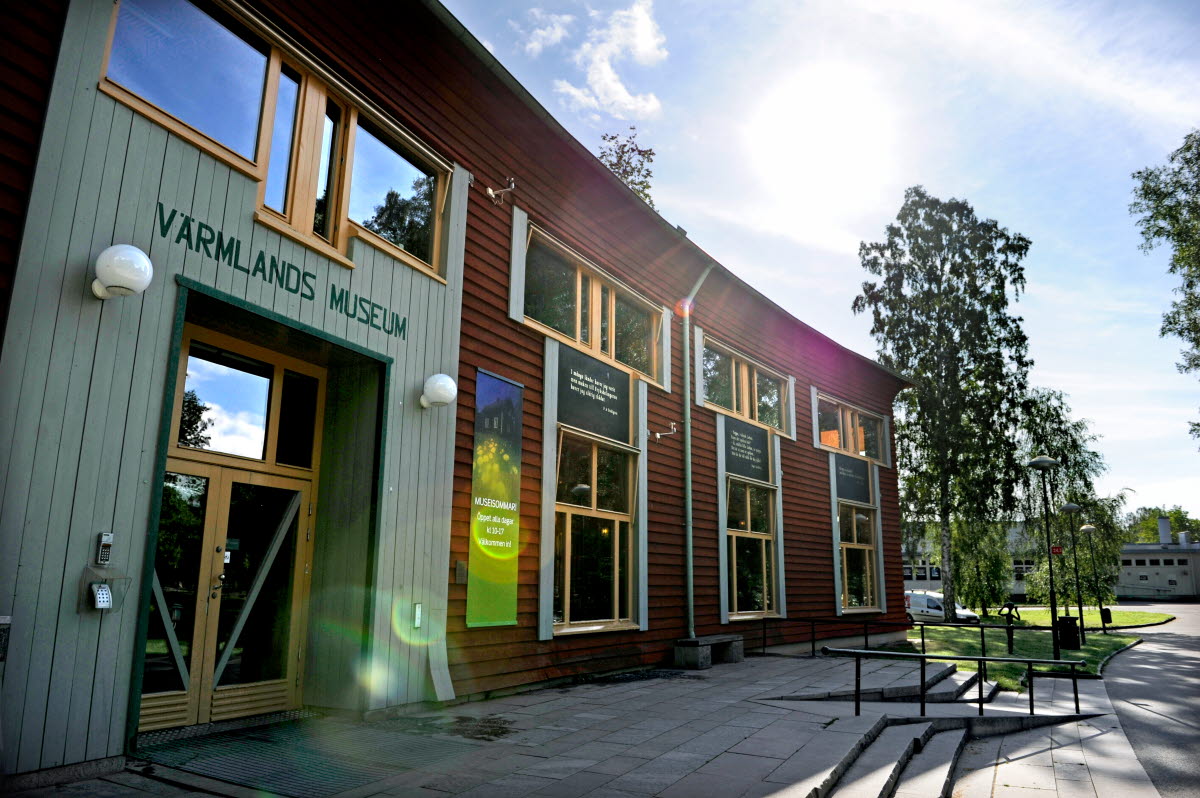 Värmlands museum ingång.