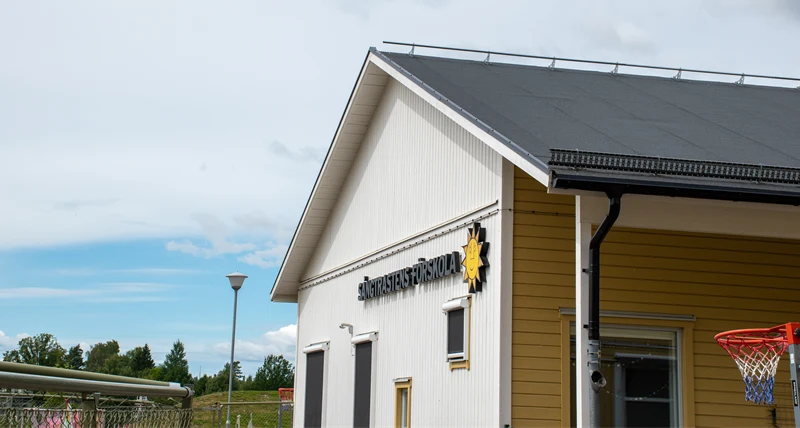 Sångtrastens förskola skylt