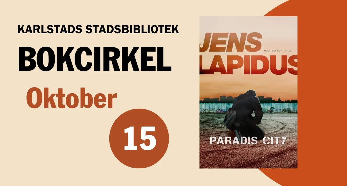 Omslag till Paradis city, text Book club October