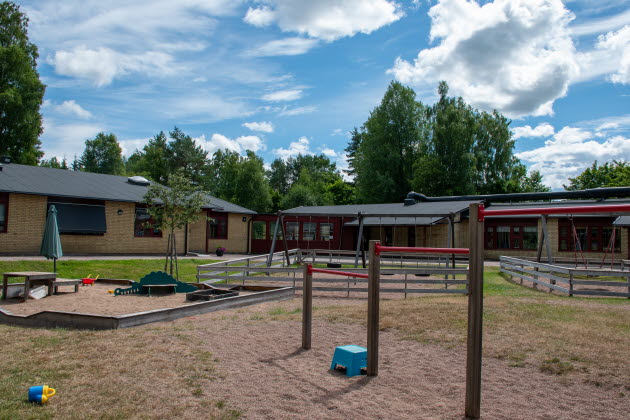 Edsvalla förskola gården