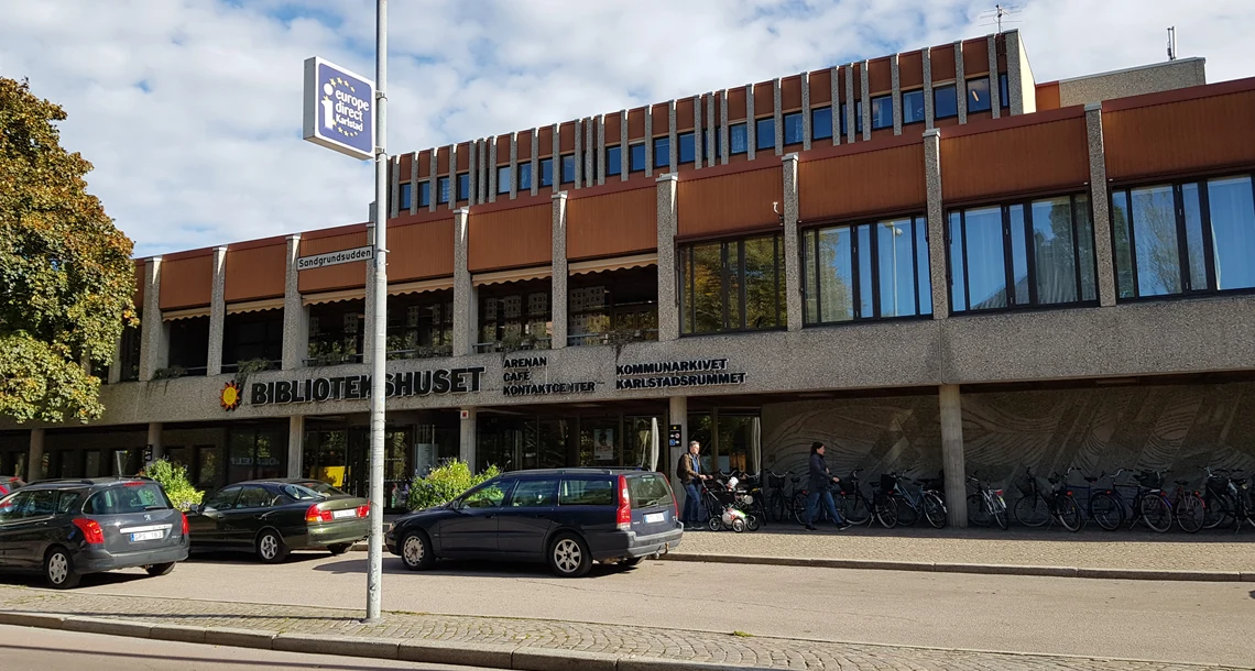 Bild på Bibliotekshuset