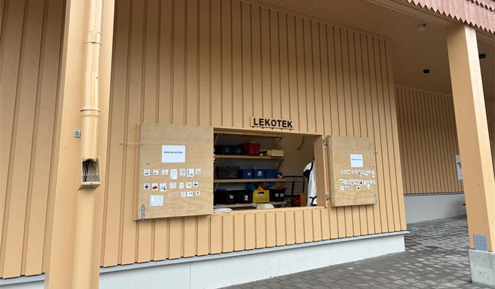Lekotek på Vallargärdets skola