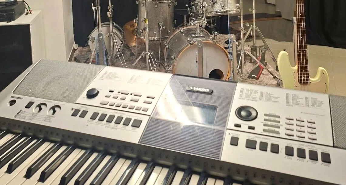 Instrument i en replokal