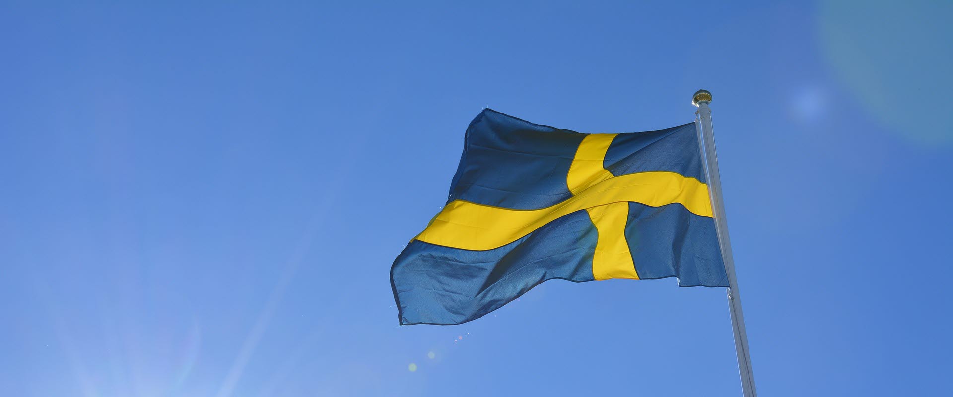 Bild på svenska flaggan.