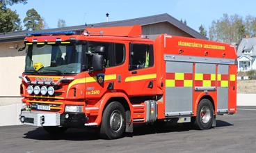 Släck-/räddningsbil station Grums.
