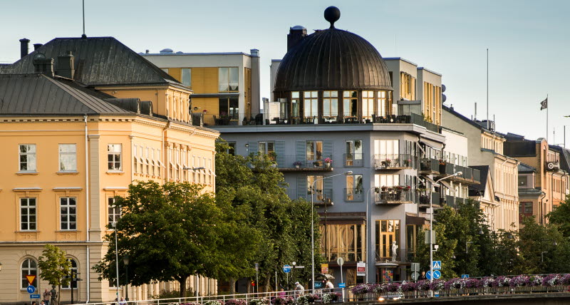 Byggnader i centrala Karlstad