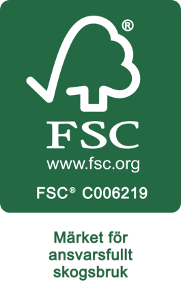 Logga för FSC-certifiering