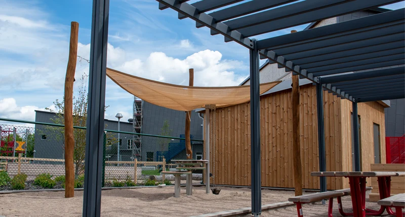 Fredricelunds förskola sandlåda