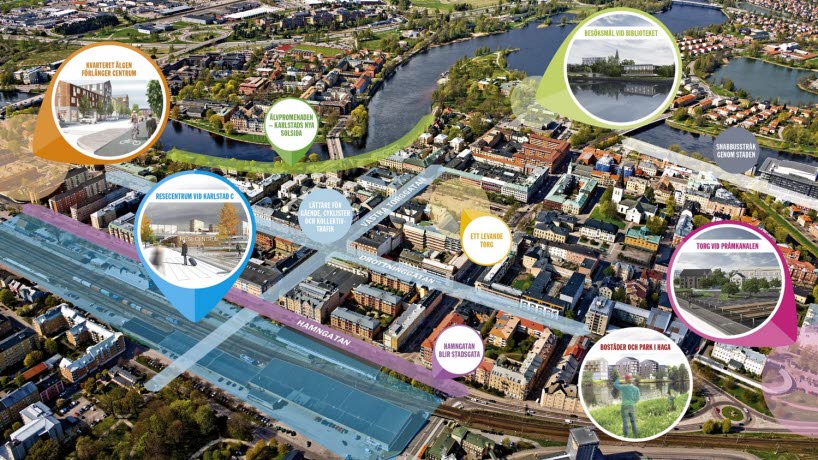 Stadsdelsvisionen för Tingvallastaden - centrum 2030
