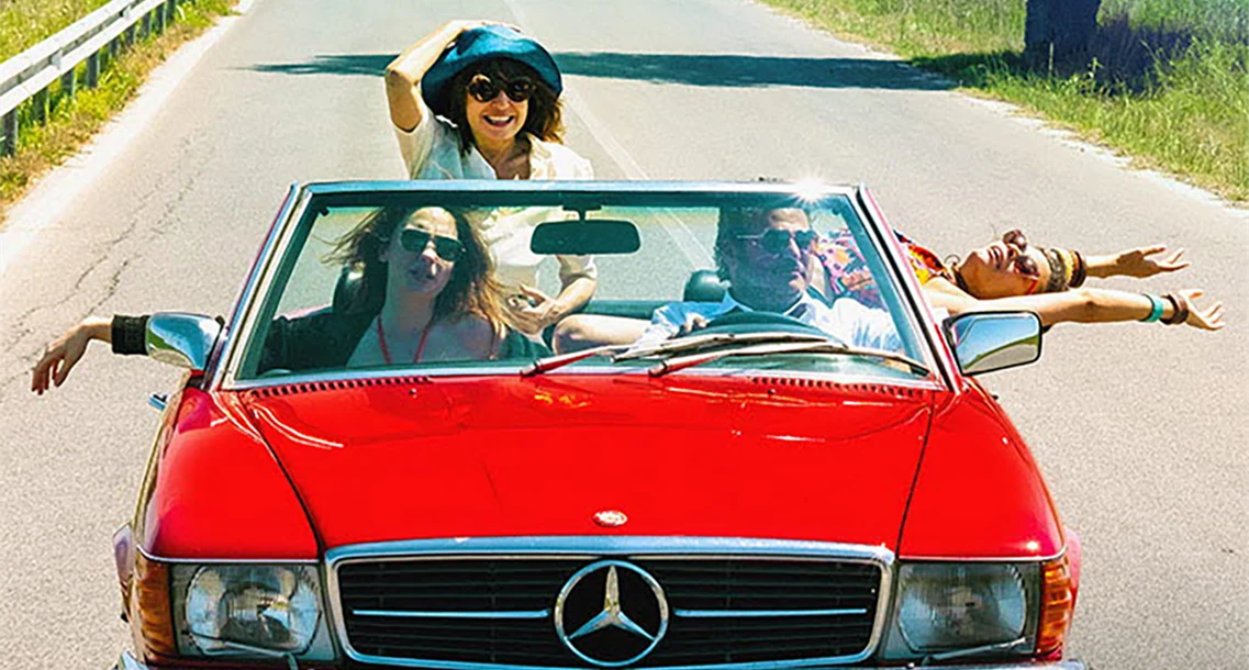 Scen ur filmen Fuori konsten att glädjas