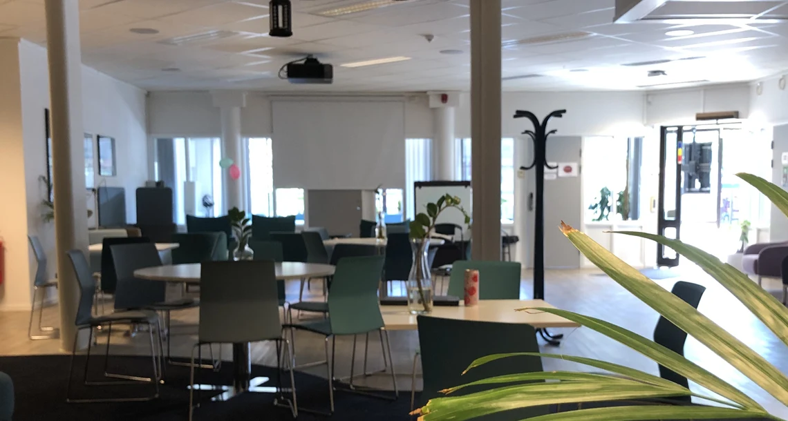 Vardagsrummet på Västra Mötesplatsen