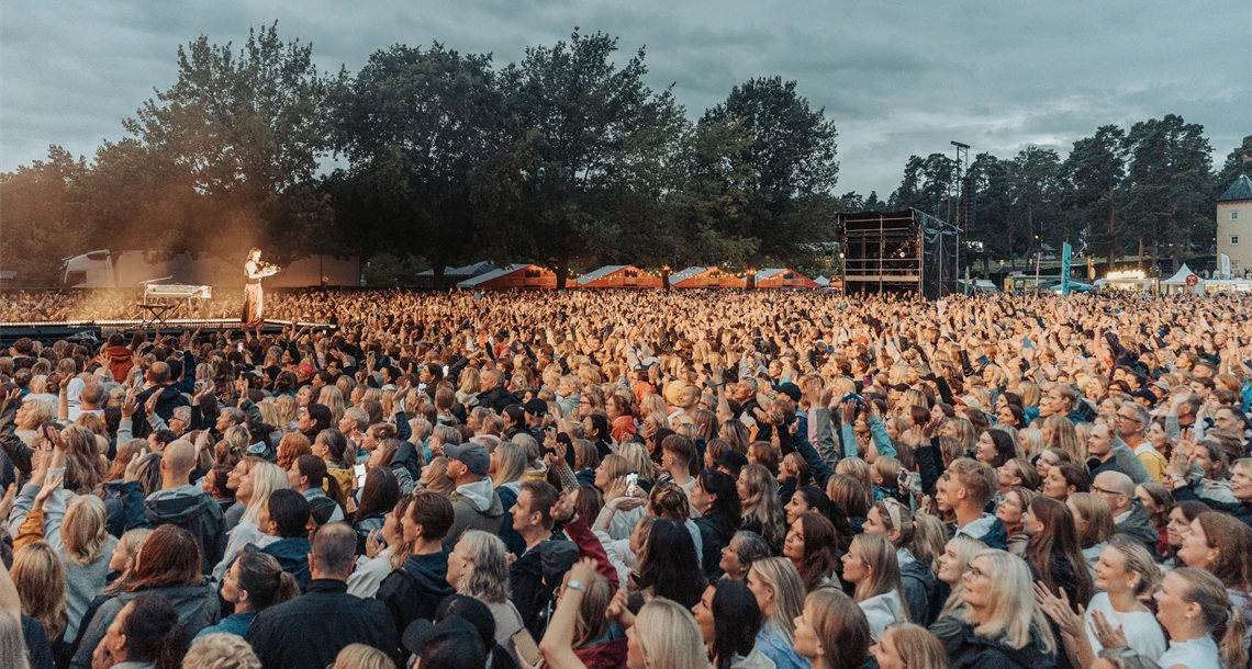 Konsert på Stora gräsmattan