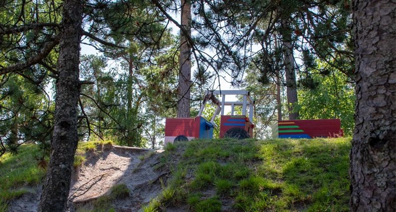 Gläntans förskola traktor