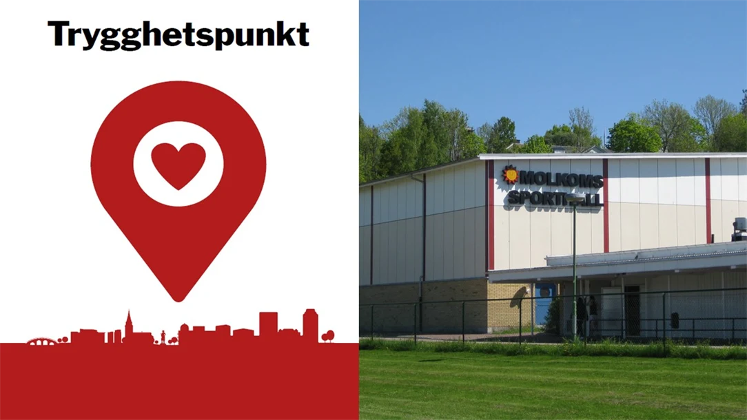 Sporthallen i Molkom ska vid behov fungera som trygghetspunkt