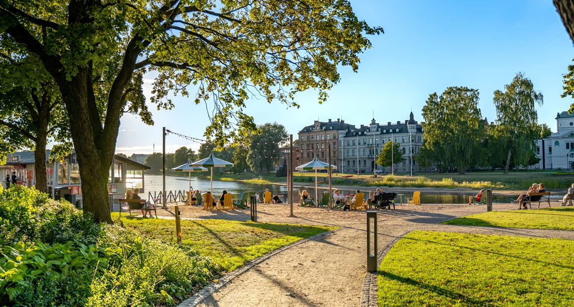 Residensparken. Iselin Photography.