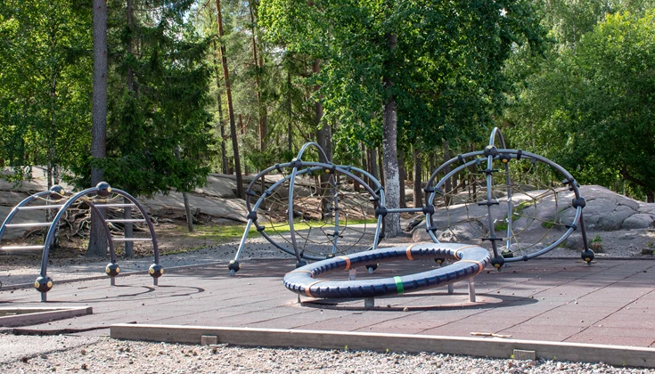 Hultsbergsskolan klätterställning