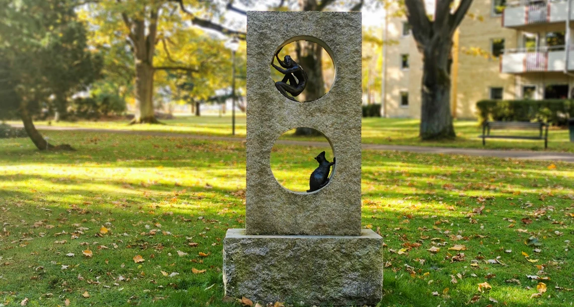 Konstverket Ratrace av Maria Vallgren