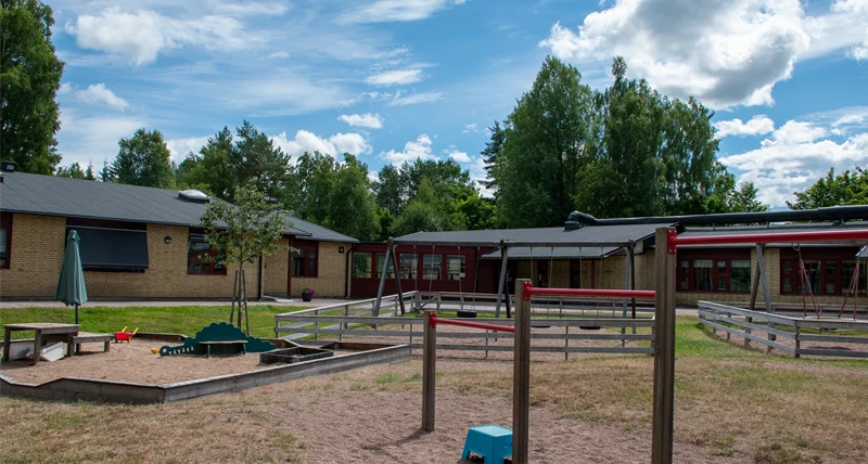 Edsvalla förskola gården