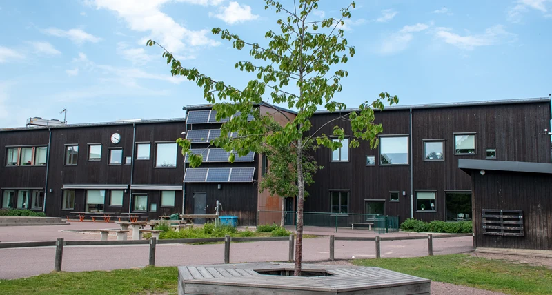 Hagaborgsskolan skolgården
