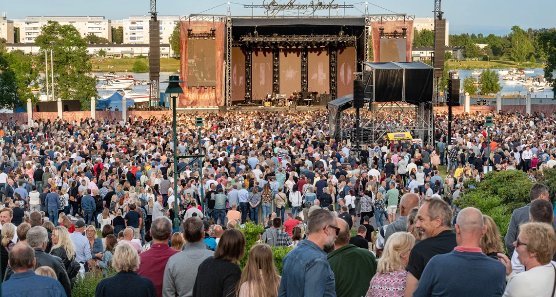 Konsert i Mariebergsskogen