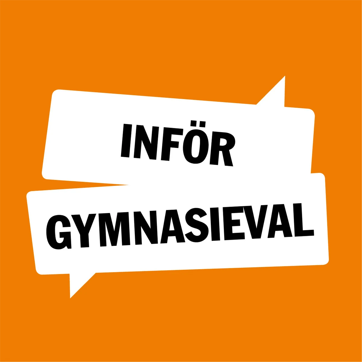 Inför gymnasieval