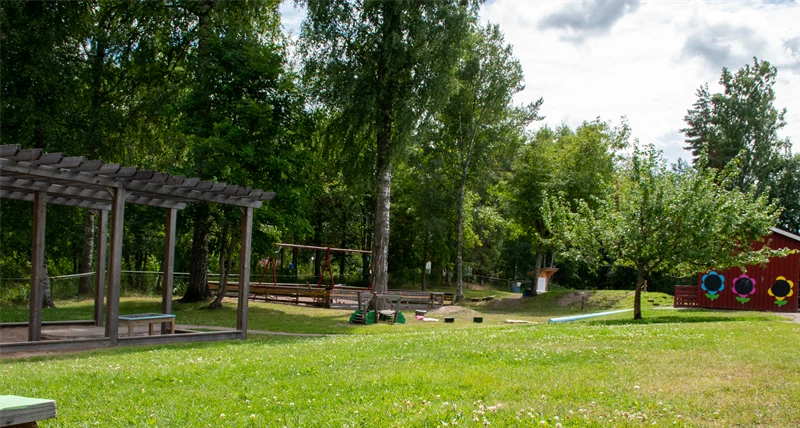 Edsvalla förskola grönområde