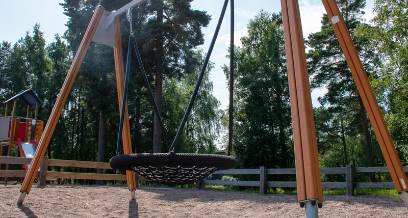 Klasmossens förskola gunga