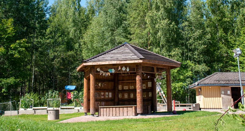 Fogdemyrens förskola pergola