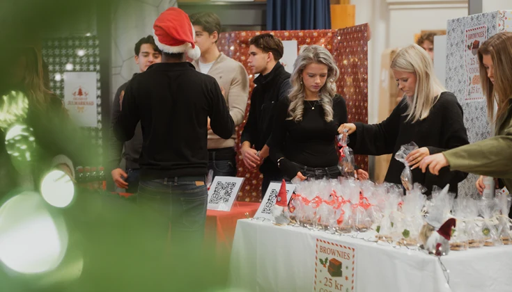 Utställare på Tingvalla julmarknad