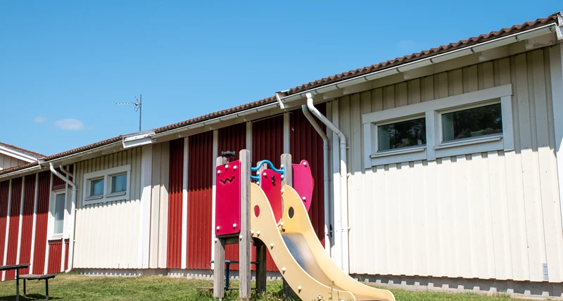 Daggkåpans förskola rutschkana