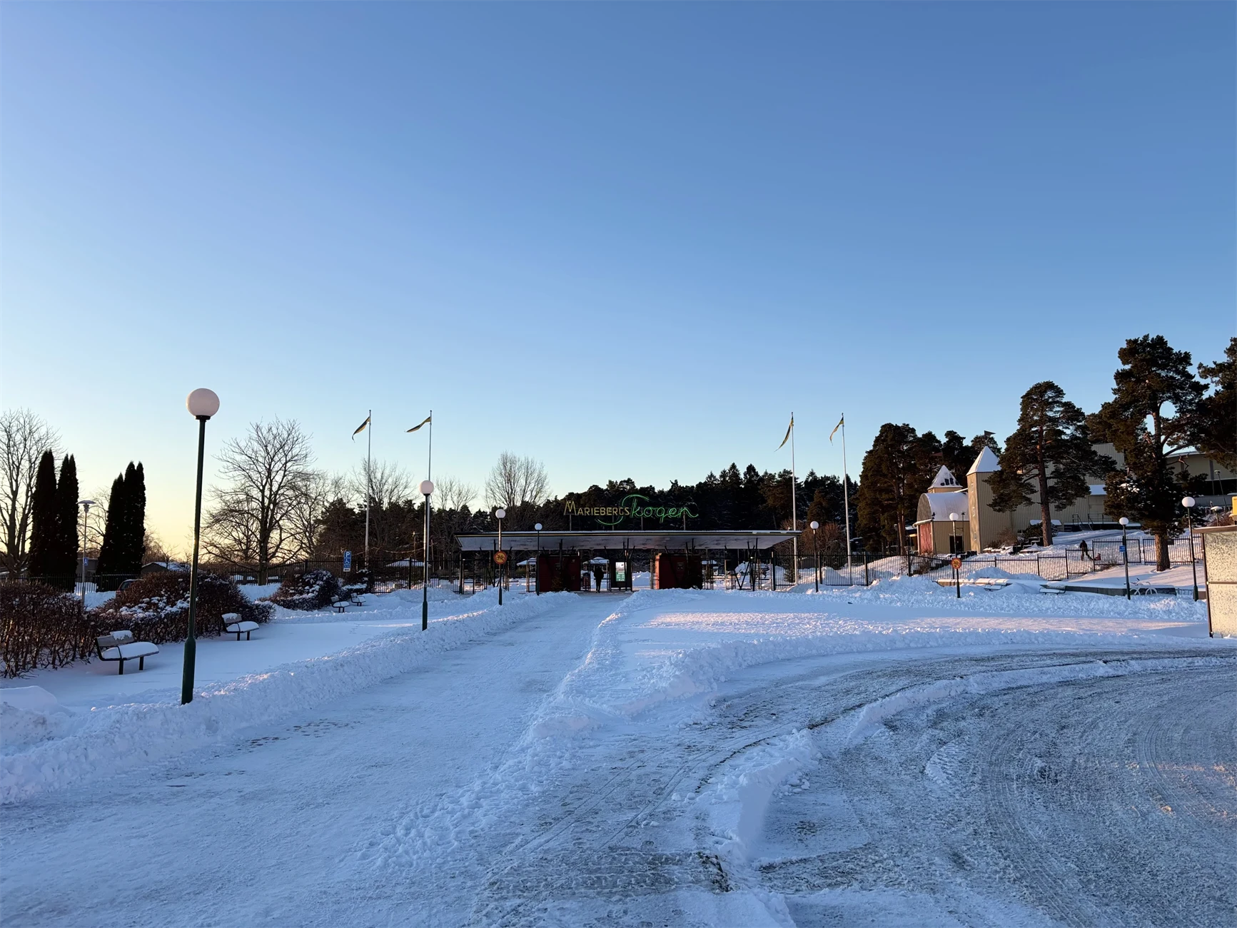 Mariebergsskogens huvudentré