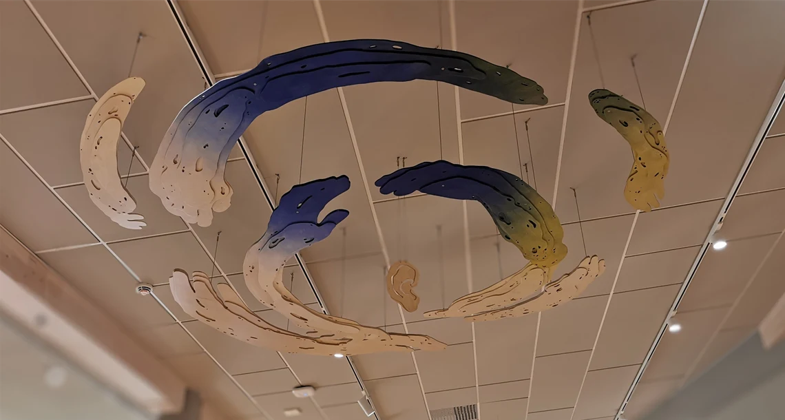 Konstverket Tyst kommunikation